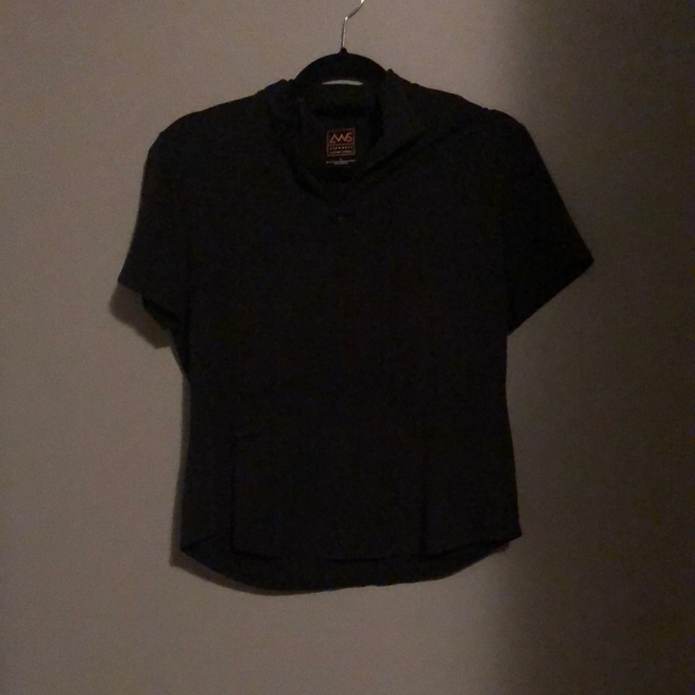 ashworth, large, black quarter zip t